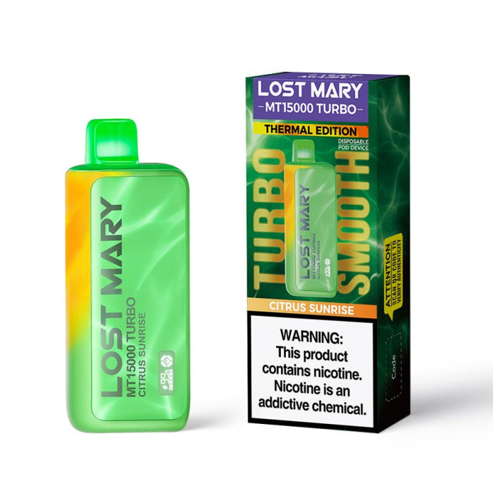 Thermal color-changing edition of Lost Mary MT15000 for a stylish vape experience