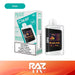 RAZ LTX 25K Disposable Vape with MTL vaping for a smooth and traditional inhale.