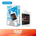 RAZ LTX 25K Disposable Vape with draw-activated design for hassle-free operation.
