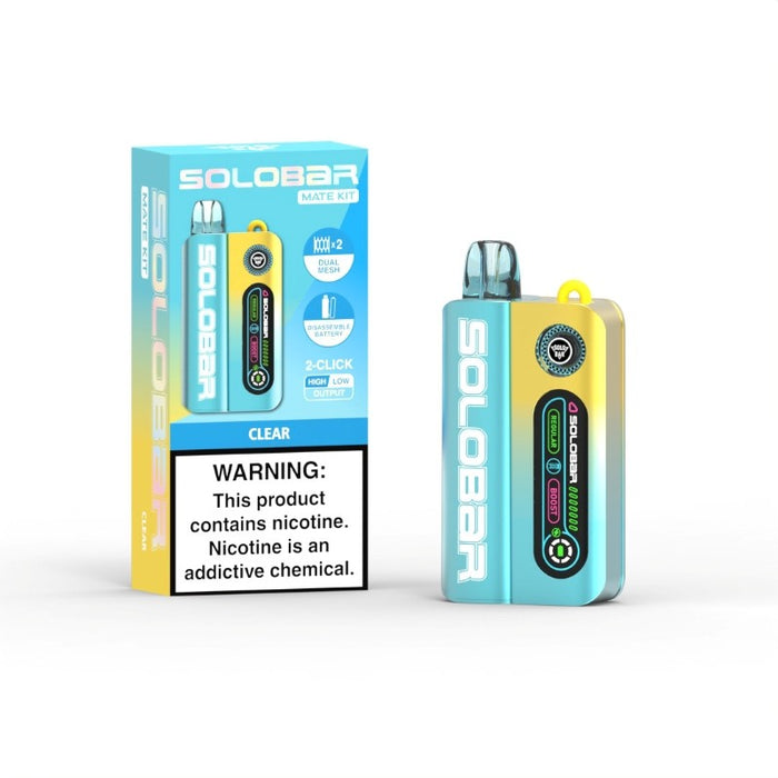 Solobar Mate 35K disposable vape for rich flavor and extended vaping sessions