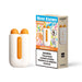 VOZOL Nose Knows AT5000 disposable vape with child-lock protection and a transparent e-liquid pod.