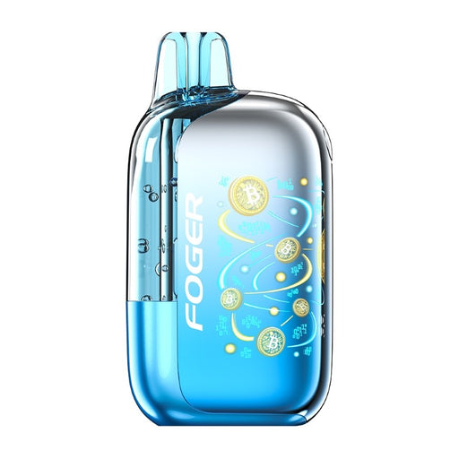 High-capacity 850mAh rechargeable Foger Bit 35K disposable vape for up to 35,000 puffs in Norm Mode.
