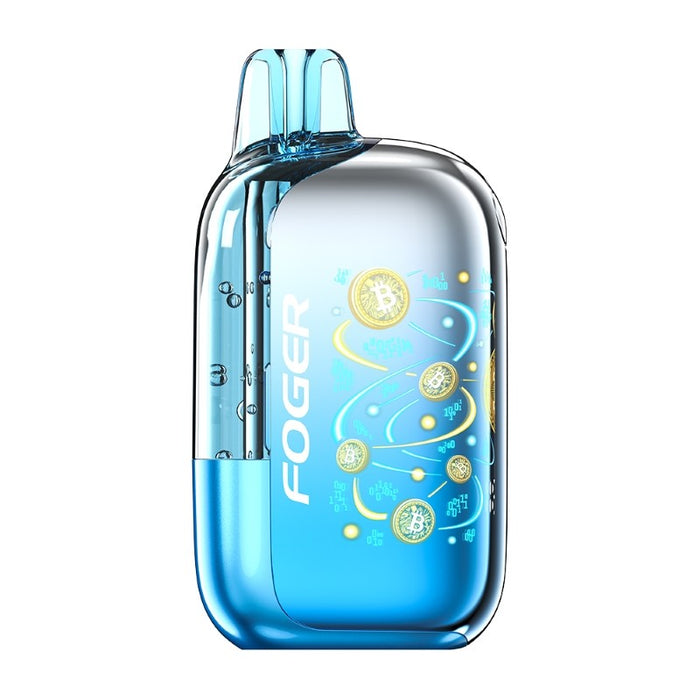 High-capacity 850mAh rechargeable Foger Bit 35K disposable vape for up to 35,000 puffs in Norm Mode.