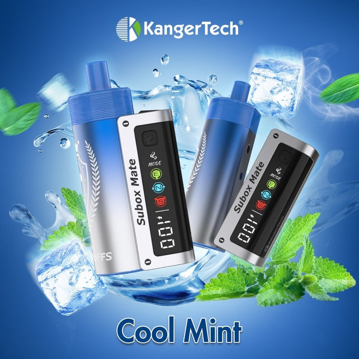 Kanger Subox Mate 50K replaceable D-Pod with built-in battery for uninterrupted direct-to-lung vaping.