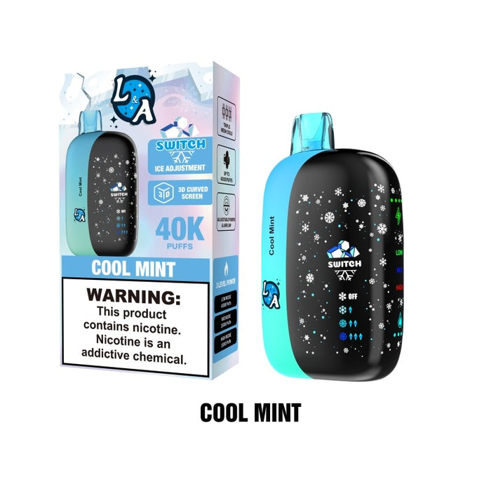 L&A Switch 40000 – Perfect for vapers seeking flexibility and long-lasting performance.