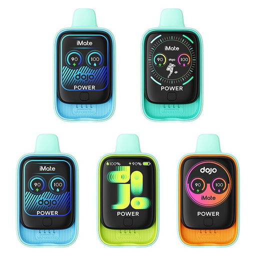 Dojo iMate X 40K Disposable Vape with 20ml pre-filled pod and 5% nicotine strength, delivering up to 40,000 puffs at VapeNearShop online vape shop.