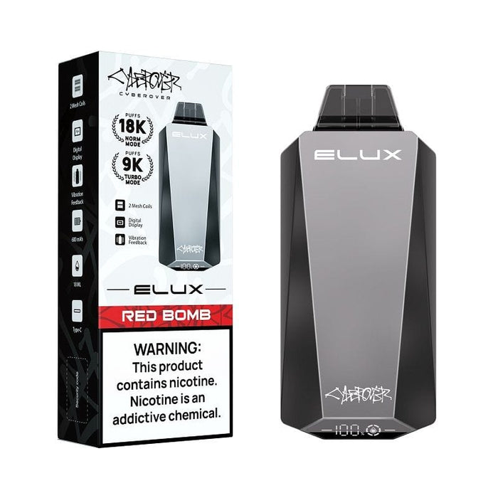 Elux Cyberover 18K Disposable – A high-capacity disposable vape with 18mL e-juice and dual vaping modes. Explore the latest at VapeNear.
