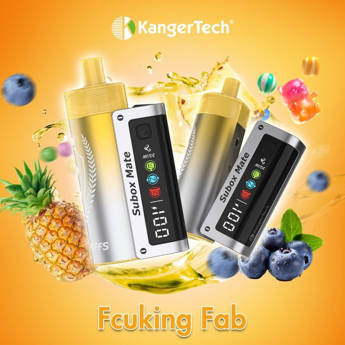 Kanger Subox Mate 50K D-Pod vape with high-capacity 40ml e-juice and advanced LC&HB coil technology.