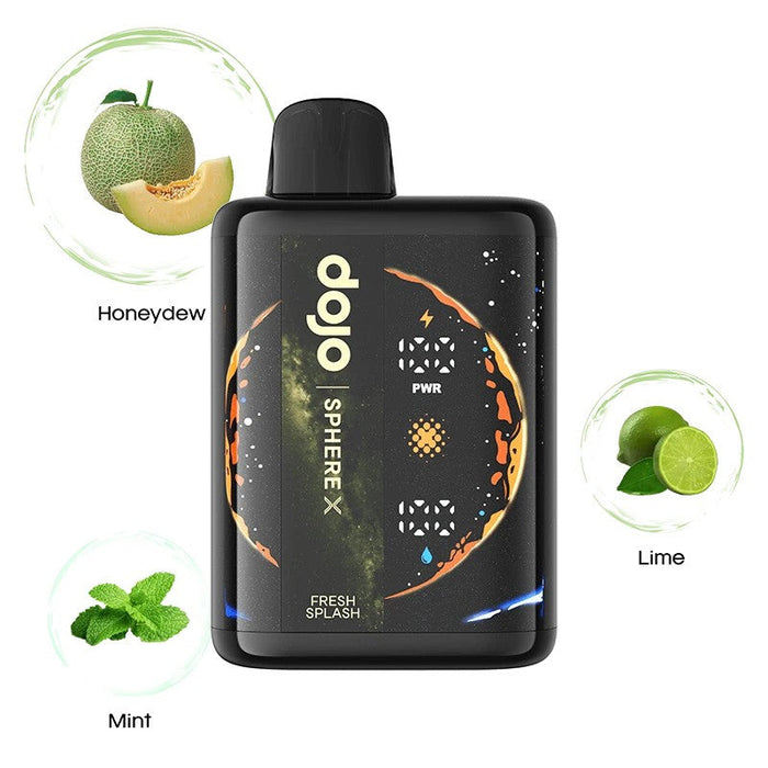 Powerful Dojo Sphere X 40K disposable vape delivering dense clouds and rich flavors. Perfect for all-day vaping at VapeNear online vape shop.