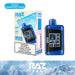RAZ LTX 25K Disposable Vape with a classic LED display screen for real-time monitoring.
