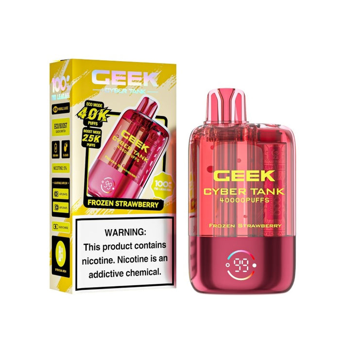 Ceek Cyber Visible 40K disposable vape with MTL and RDL airflow customization – VapeNearShop