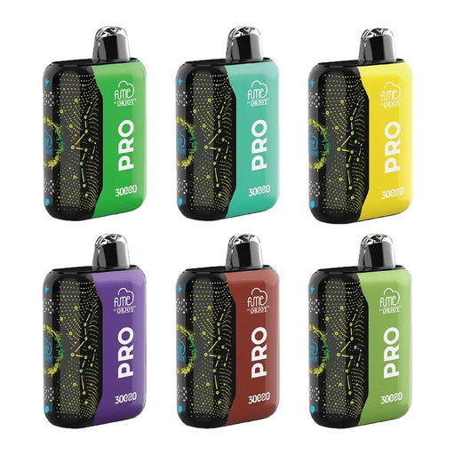 Fume Pro 30K Disposable Vape with 30,000 puffs and 22ml pre-filled e-liquid at VapeNearShop