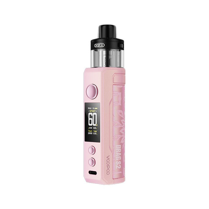 VOOPOO Drag S2 60W pod vape with PnP X coils for flavor and cloud chasing