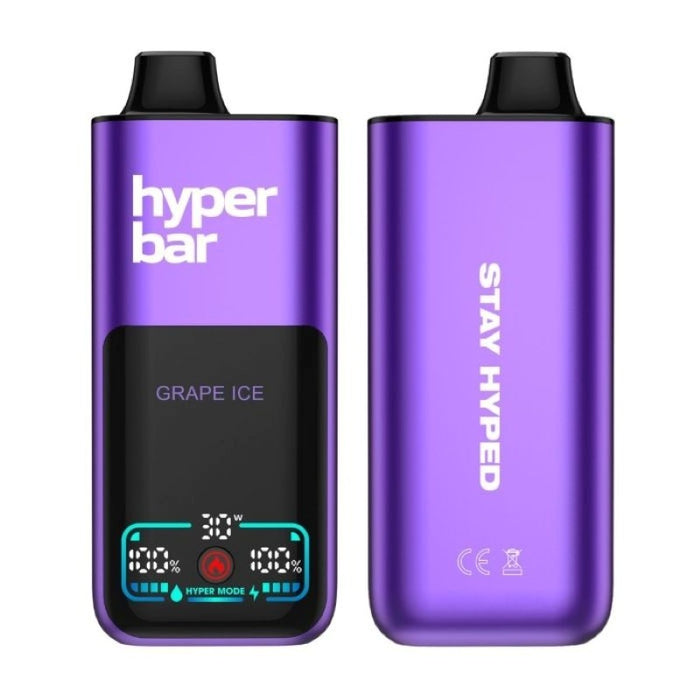 Hyper Bar BE 70K disposable e-cigarette with USB Type-C quick charge feature