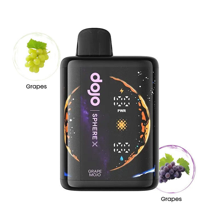 Compact Dojo Sphere X 40K disposable vape with a massive e-liquid capacity for 40,000 puffs. Enhance your vaping setup with top-quality devices from VapeNear.