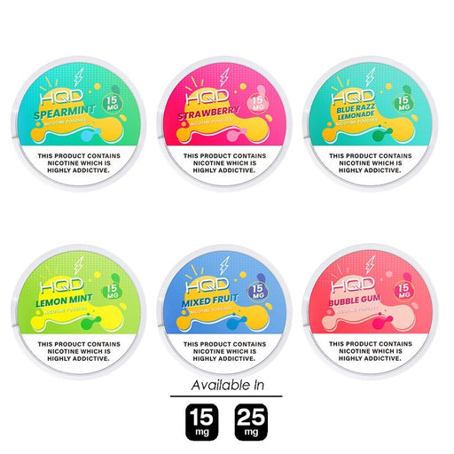 HQD Nicotine Pouches at VapeNear – a convenient and discreet nicotine alternative offering a smooth, satisfying experience.