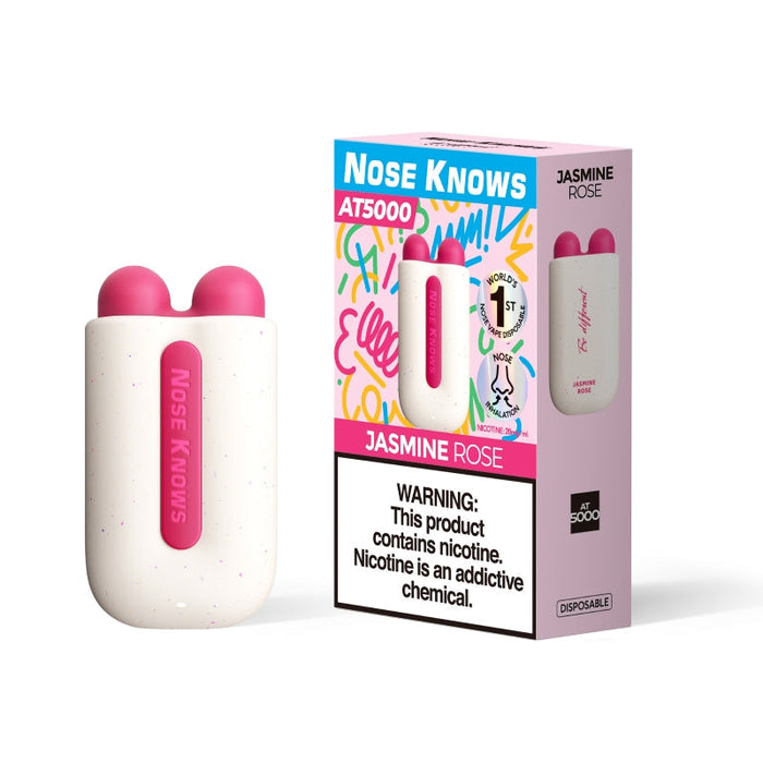 Revolutionary nasal inhalation vaping with Nose Knows AT5000 – shop now at VapeNear Online Vape Shop.