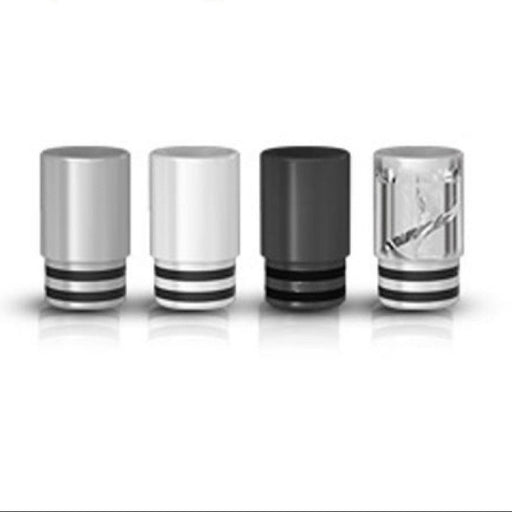 Replacement spiral drip tip for Joyetech eGo AIO vape with anti spit-back design