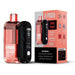 Rechargeable X-Posed 35K vape with detachable 900mAh battery and three output modes.