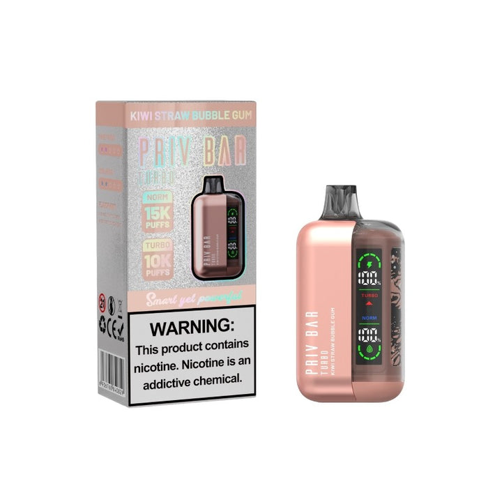 SMOK PRIV Bar Turbo – Bold Flavors and Dense Clouds for an Unmatched Vaping Experience.