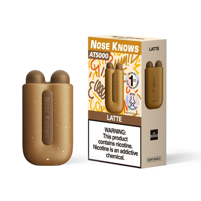 Coconut Ice, Vanilla Custard, and White Peach Sakura Ice flavors available for Nose Knows AT5000 at VapeNear.