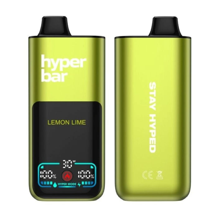 Smooth draw-activated Hyper Bar BE 70K vape pen ideal for mouth-to-lung vaping