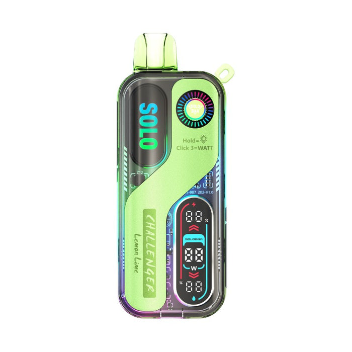 Blueberry Ice SoloBar Solo 30K Disposable Vape for sweet berry-flavored clouds