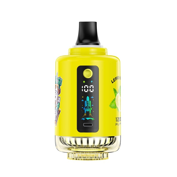 Buy ATVS 120K disposable e-hookah with 0.5% nicotine strength and airflow control online.