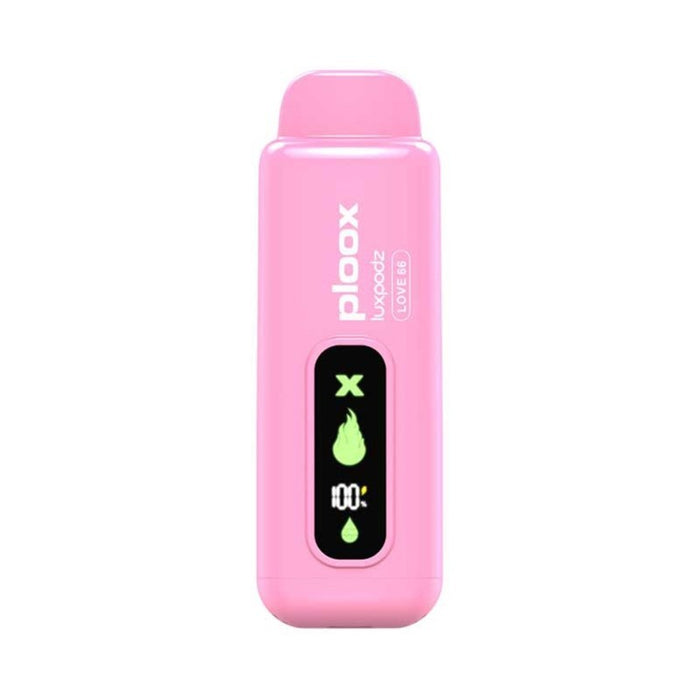 Low nicotine 0.5% Ploox Me X vape pen with 16ml pre-filled e-juice and rechargeable Type-C battery