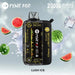 Sidelight customization feature for the Pyne Pod Boost Pro Disposable Vape.