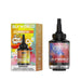 Elfworld Big-B Disposable E-Hookah vape with dual mouthpieces and LED color lights