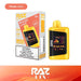 RAZ LTX 25K Disposable Vape with adjustable brightness for a personalized display.