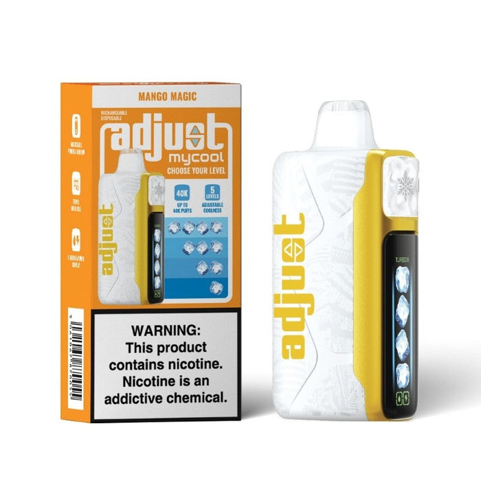 Lost Mary Adjust Mycool 40K Disposable Vape with adjustable output modes for a personalized vaping experience.