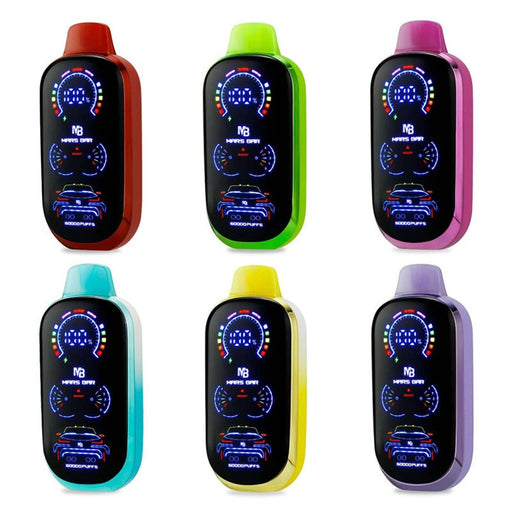 Mars Bar 60K Disposable Vape 60000 puffs with rechargeable 1100mAh battery at VapeNearShop.