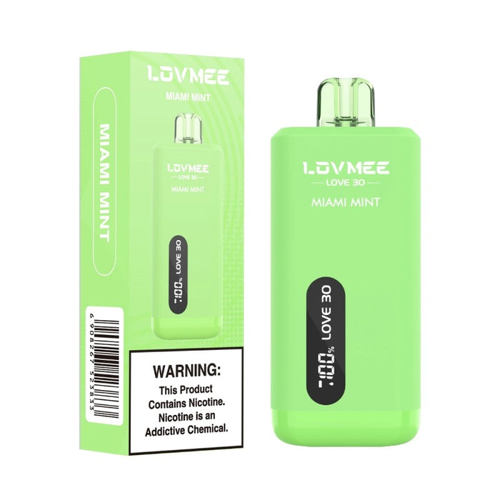 Best price LOVMEE Love 30K disposable vape with long-lasting battery and pre-filled e-liquid at VapeNearShop.