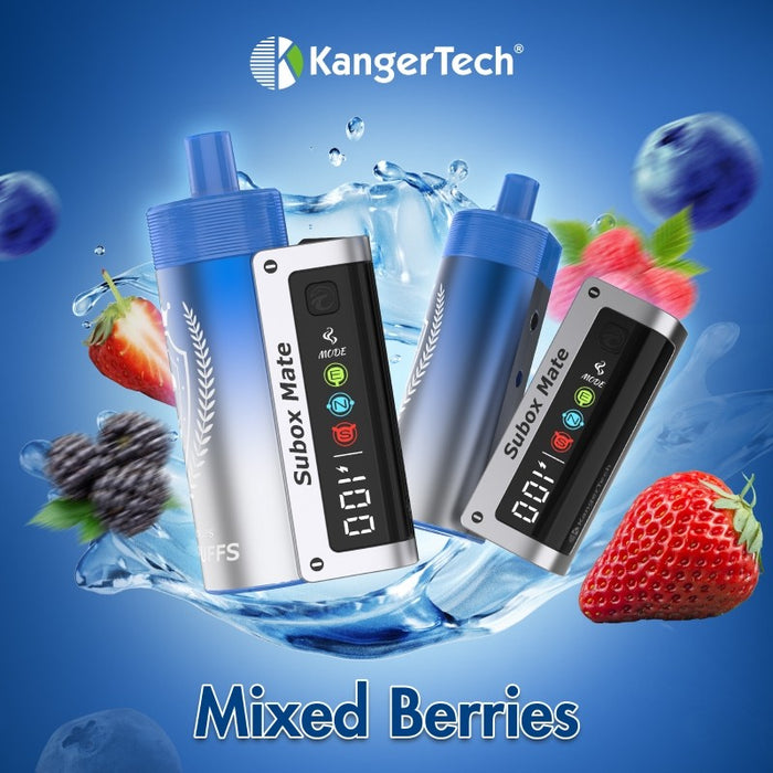Kanger Subox Mate 50K disposable vape with innovative replaceable pod system for long-lasting DTL vaping.