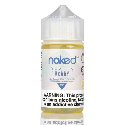 Enjoy the bold and refreshing taste of Naked 100 Really Berry E-Juice, featuring a sweet mix of berries and a zesty lemon twist.