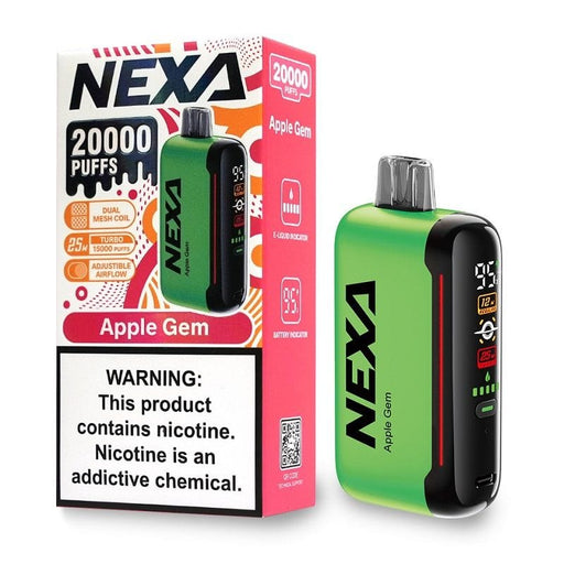 NEXA N20000 Vape – Featuring dual mesh coils, Turbo Mode (25W), and a mega screen. Perfect for long-lasting vaping. Explore at VapeNear.