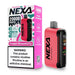 NEXA N20000 Kit – A disposable vape with 20mL e-juice, dual mesh coils, and a rechargeable battery. Find the best at VapeNear.