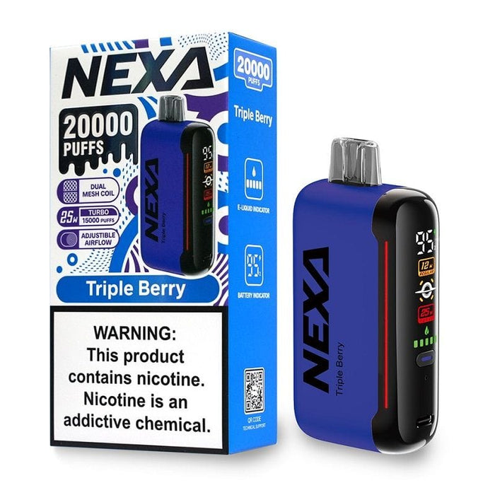 NEXA N20000 Disposable Vape – A sleek and powerful vape with 20,000 puffs, Turbo Mode, and a mega screen. Shop now at VapeNear.