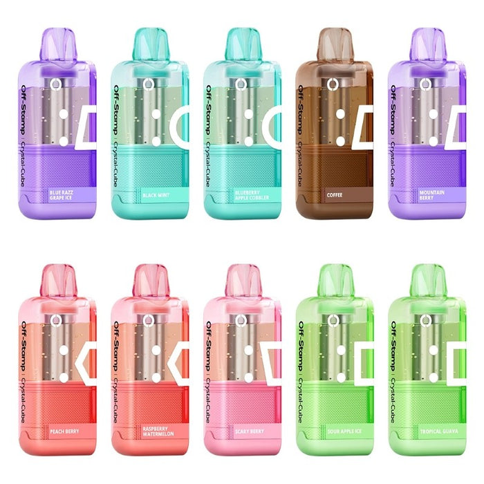 Off-Stamp X Cube Crystal Cube 35K Disposable Pod with 35000 puffs – VapeNearShop