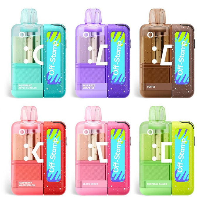 Off-Stamp X Cube Crystal Cube 35K disposable vape with 35000 puffs at VapeNearShop