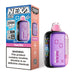 Blue Razz Ice NEXA PIX 35000 puff vape with tart blue raspberry taste.