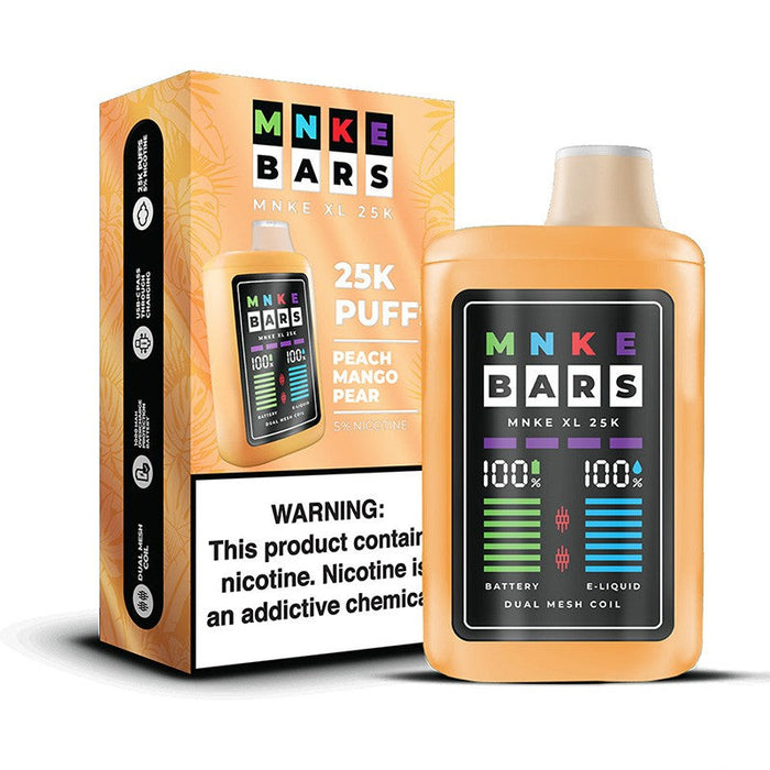 Affordable MNKE Bars XL 25K – Great Value for Money with 25000 Puffs at VapeNear.