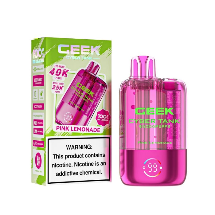 Premium Ceek Cyber 40K disposable e-cigarette with dual mesh coils for richer vapor – Online sale