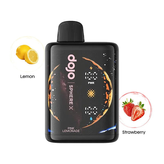 Delicious Dojo Sphere X 40K disposable vape offering a wide variety of bold and refreshing flavors. Shop premium disposables at VapeNear.com.