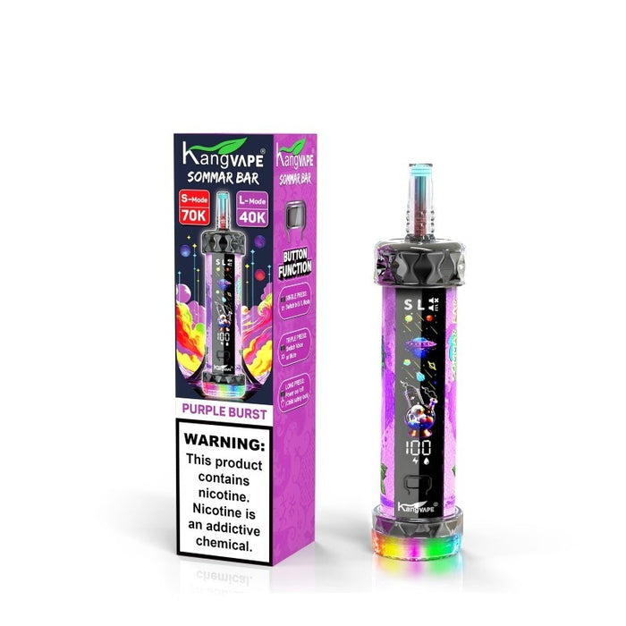 Kangvape Sommar Bar 70K vape with 3 sound effects and smart feedback