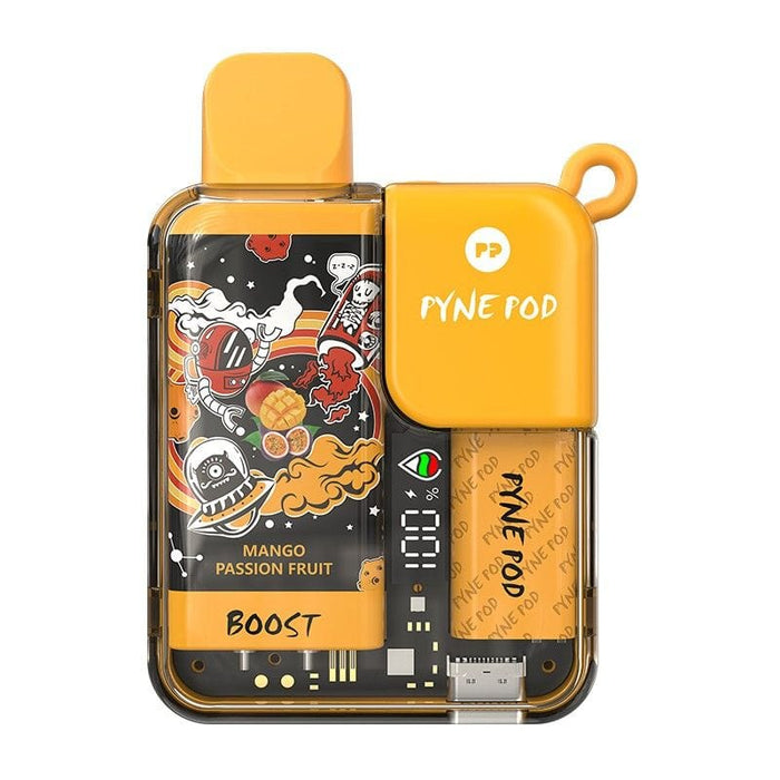 High Performance Pyne Pod Boost 8500 Disposable Vape with Nicotine Salt and Mesh Coil