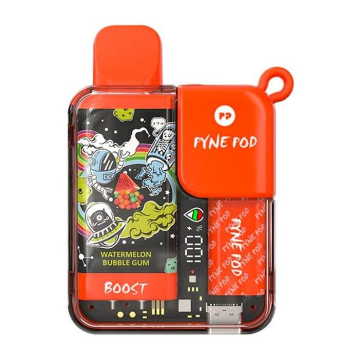 Pyne Pod Boost 8500 Vape with 12 Delicious Flavors and Dual Wattage Modes