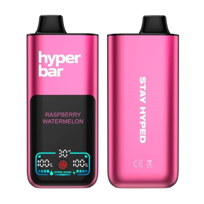 Buy Hyper Bar BE 70000 puff disposable vape kit with 1200mAh battery online at VapeNearShop